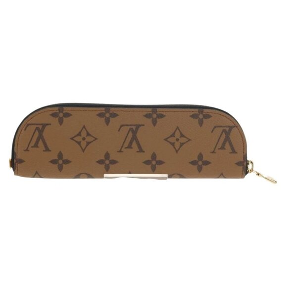 LOUIS VUITTON Eclipse Reverse Pencil Pouch Charlotte Case GI1112 Auth 144821SAM - Picture 2 of 16
